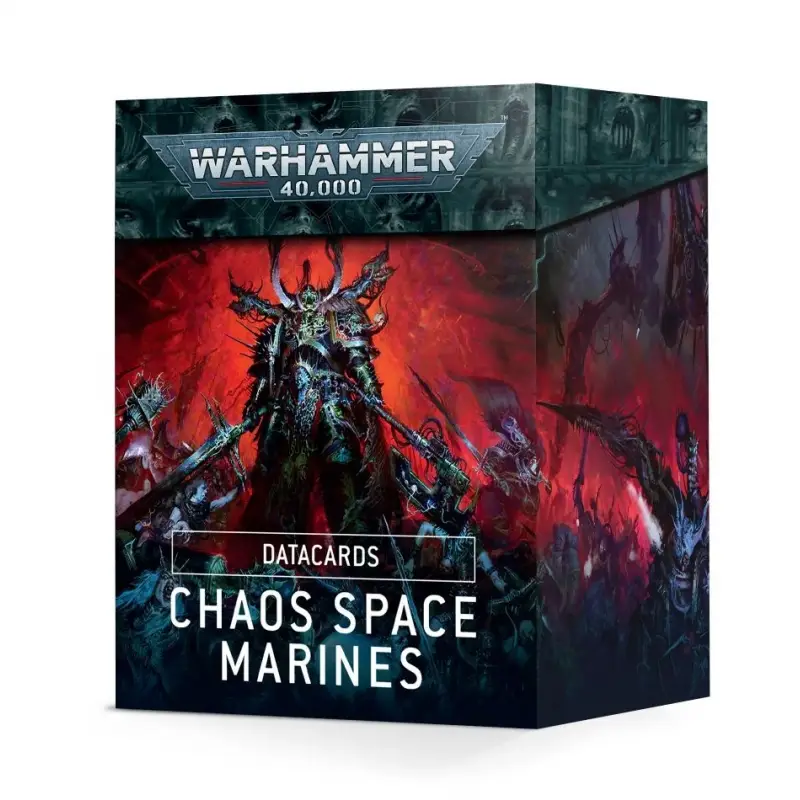 Warhammer 40k Datacards Chaos Space Marine