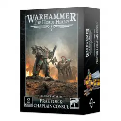 Warhammer Horus Heresy Legiones Astartes Praetor & Chaplain Consul