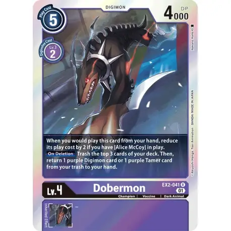 Dobermon (EX2-041) (V.1) [NM/F]