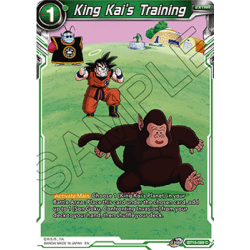 King Kai's Training...