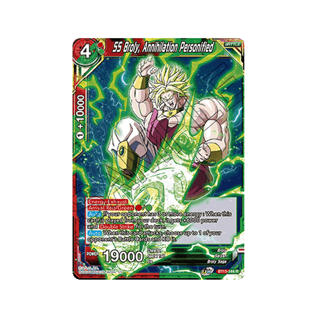 SS Broly, Annihilation Personified (BT15-144) [NM]