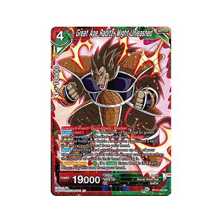 Great Ape Raditz, Might Unleashed (BT15-145) [NM/F]