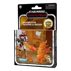 Star Wars The Mandalorian - Incinerator Trooper & Grogu 10 cm
