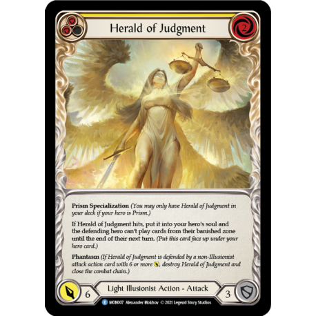 Herald of Judgment (MON007/1st)[NM/RF]