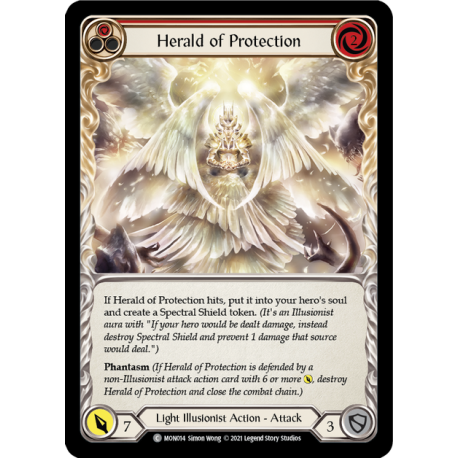 Herald of Protection (1) (MON014/1st)[NM/RF]