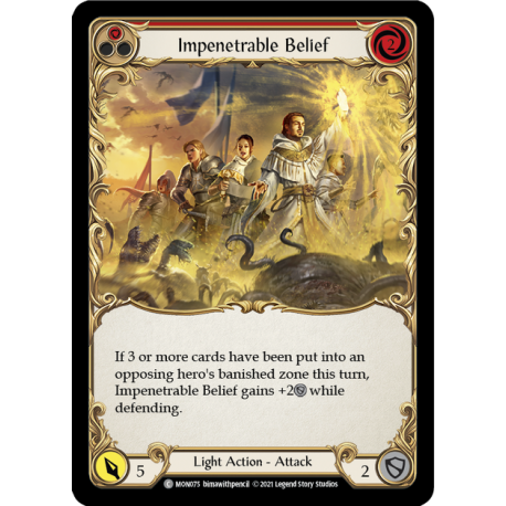 Impenetrable Belief (1) (MON075/1st)[NM/RF]