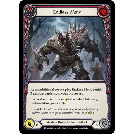 Endless Maw (1) (MON126/1st)[NM]