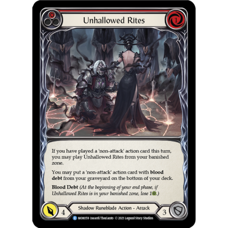 Unhallowed Rites (1) (MON159/1st)[NM]