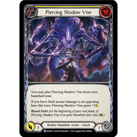 Piercing Shadow Vise (2) (MON171/1st)[NM/RF]