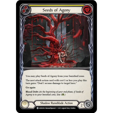 Seeds of Agony (2) (MON184/1st)[NM/RF]