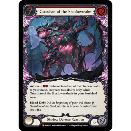 Guardian of the Shadowrealm (MON192/1st)[NM]