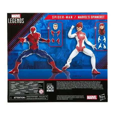 Figurka Hasbro Marvel Legends - Spider-Man & Marvel's Spinneret 15 cm