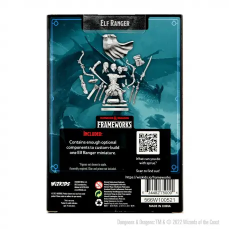 Wizkids D&D Frameworks - Elf Ranger Male