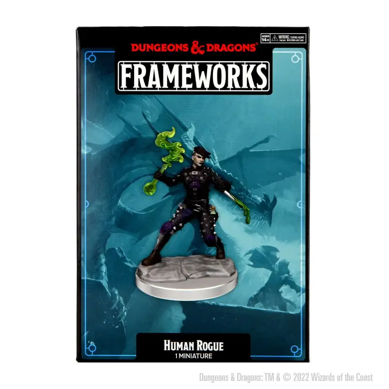 Wizkids D&D Frameworks - Human Rogue Female