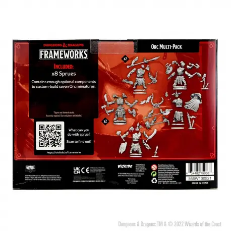 Wizkids D&D Frameworks - Orcs