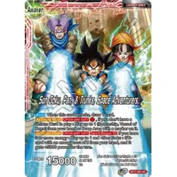 Son Goku // Son Goku, Pan, & Trunks, Space Adventurers (BT17-001) [NM/F]