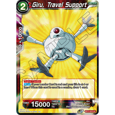 Giru, Travel Support (BT17-015) [NM]