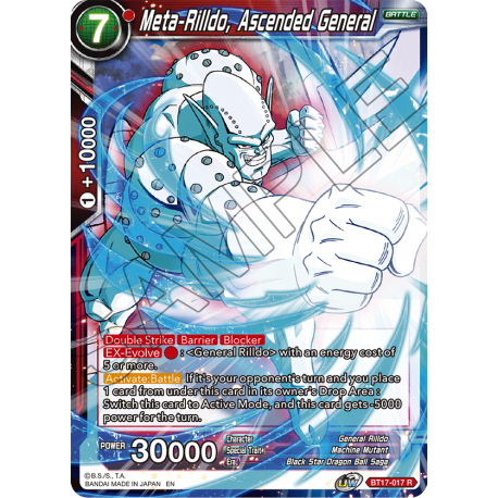 Meta-Rilldo, Ascended General (BT17-017) [NM/F]