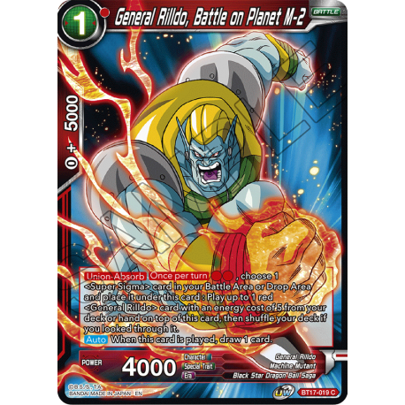 General Rilldo, Battle on Planet M-2 (BT17-019) [NM/F]