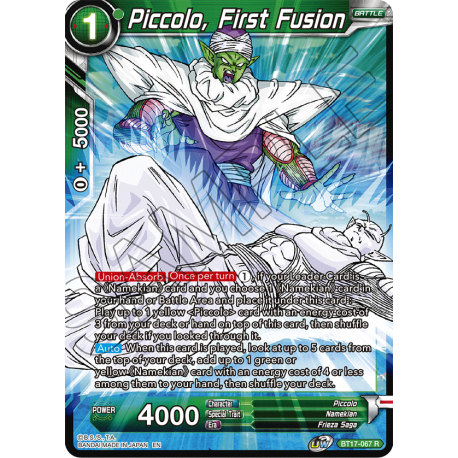 Piccolo, First Fusion (BT17-067) [NM]