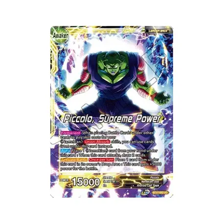 Piccolo // Piccolo, Supreme Power (BT17-082) [NM/F]