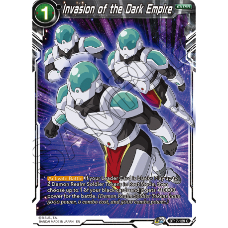 Invasion of the Dark Empire (BT17-129) [NM]