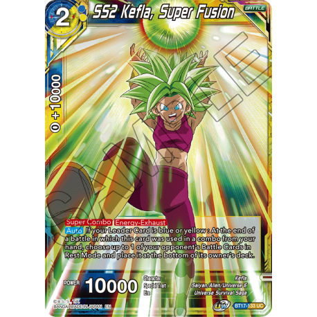 SS2 Kefla, Super Fusion (V.1 - Uncommon) (BT17-133) [NM]