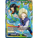 Android 17 & Android 18, Team-Up Attack (V.1 - Uncommon) (BT17-136) [NM/F]
