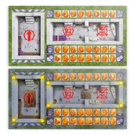 Blood Bowl: Elven Union Pitch & Dugouts