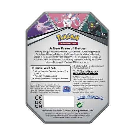 Pokemon TCG: V Heroes Tin Sylveon