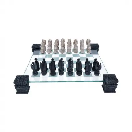 Dragon Chess Set 43cm (Nemesis Now)