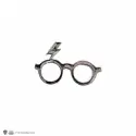 Harry Potter Glasses and Lightning Bolt Pin Badge