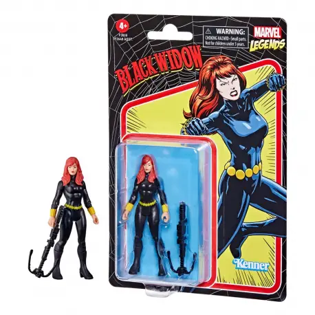 Hasbro Marvel Legends Retro 375 Black Widow Figure