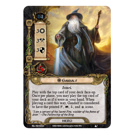 The Lord of the Rings LCG The Fellowship of the Ring - Saga Expansion (przedsprzedaż)