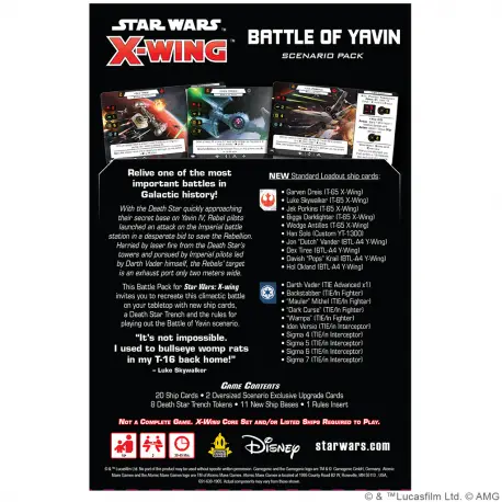 Star Wars: X-Wing 2nd - The Battle of Yavin Scenario Pack (przedsprzedaż)