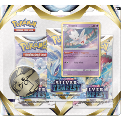Pokemon TCG: Silver Tempest 3-Pack Blister (Togetic) (przedsprzedaż)
