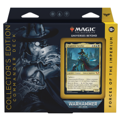 Magic The Gathering Warhammer 40000 Commander Deck Forces of the Imperium (PREMIUM) (przedsprzedaż)