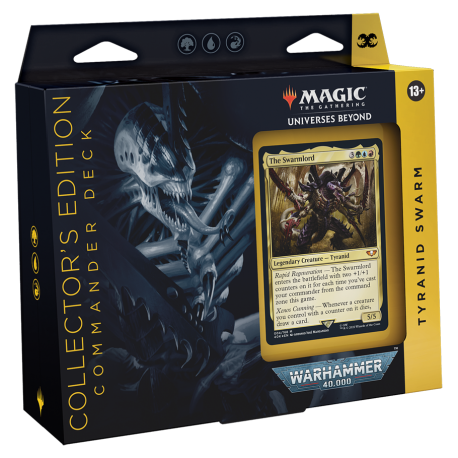 Magic The Gathering Warhammer 40000 Commander Deck Tyranid Swarm (PREMIUM) (przedsprzedaż)