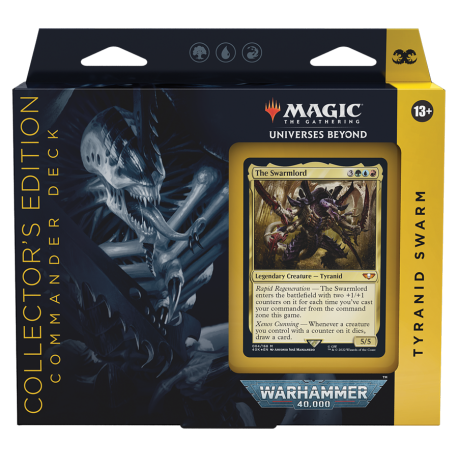 Magic The Gathering Warhammer 40000 Commander Deck Tyranid Swarm (PREMIUM) (przedsprzedaż)