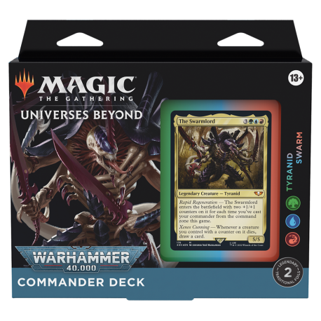 Magic The Gathering Warhammer 40000 Commander Deck Tyranid Swarm (przedsprzedaż)