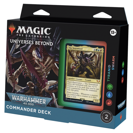 Magic The Gathering Warhammer 40000 Commander Deck Tyranid Swarm (przedsprzedaż)