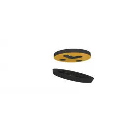 Safe & Sound: Naklejki magnetyczne na podstawki wklęsłe 40 mm (5) gniazdami na pin