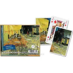 Karty Van Gogh Kawiarnia w nocy Piatnik
