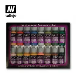 Vallejo Zestaw Game Color 72.290 Extra Opaque Colors Paint set