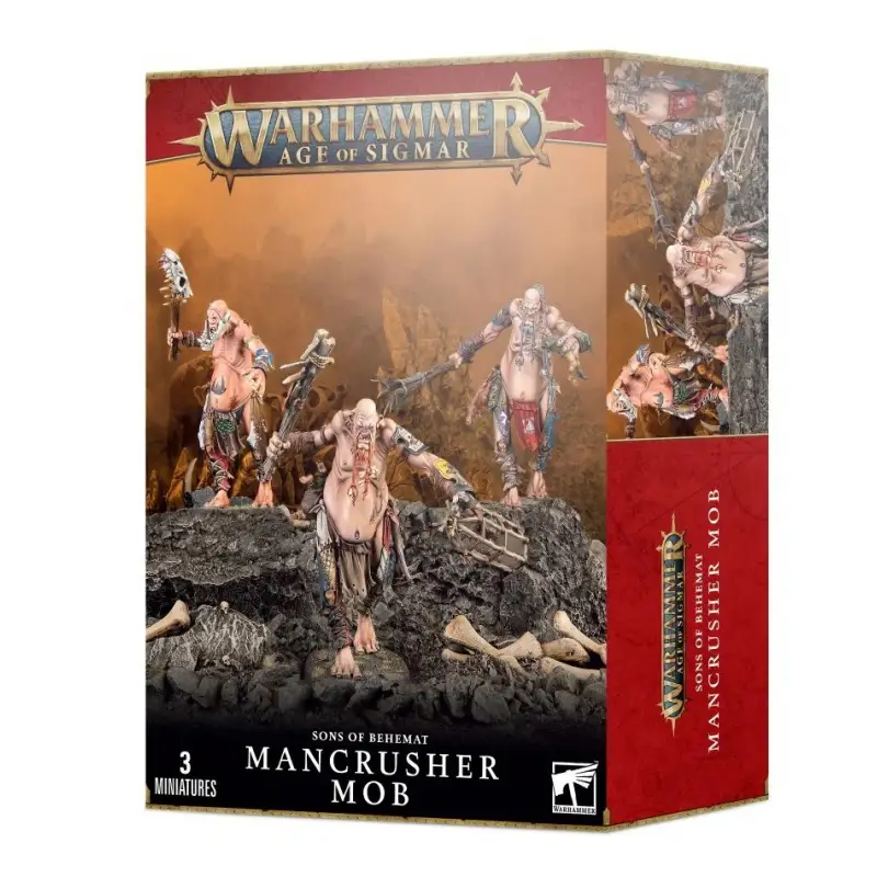 Age of Sigmar Sons Of Behemat: Mancrusher Mob (przedsprzedaż)