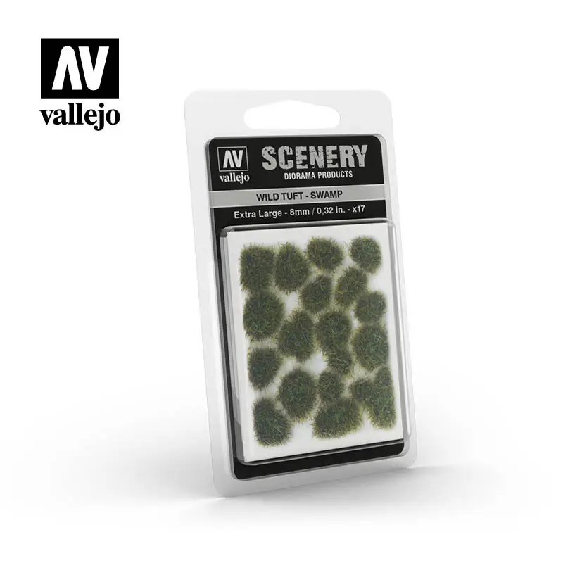 Vallejo Scenery - Wild Tuft - Swamp 8 mm SC422