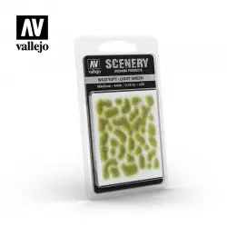 Vallejo Scenery - Wild Tuft - Light Green 4 mm SC407