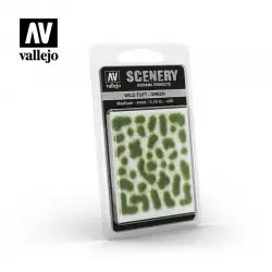 Vallejo Scenery - Wild Tuft - Green 4 mm SC406