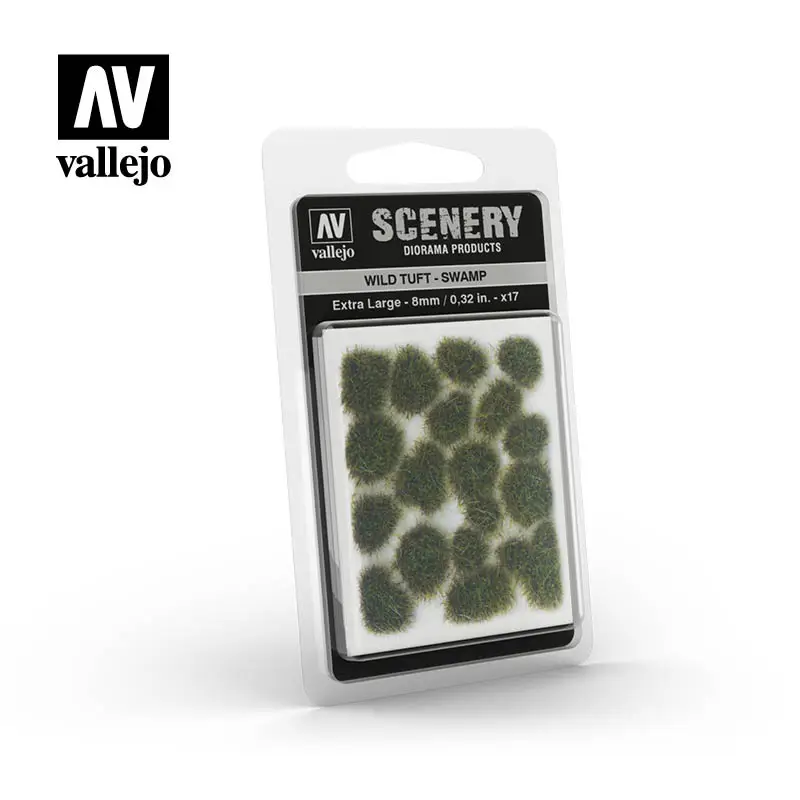 Vallejo Scenery - Wild Tuft - Swamp 8 mm SC422
