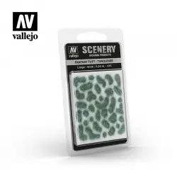 Vallejo Scenery - Fantasy Tuft - Turquoise 6 mm SC432